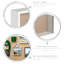 Bevelled Shadow Box Picture Frame with Mat-55856520-55856518