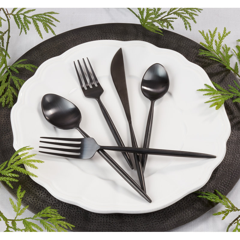 Ensemble de couverts 5 pièces, service pour 1 personne