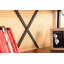 Bibliothèque à 5 niveaux en bois massif