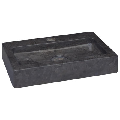 Lavabo mural vidaXL 15 po x 9,4 po x 2,6 po