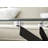 Tierra Modern Small Cross Legs Luxury Metal Leg & Glass Round Coffee Table-1013688566