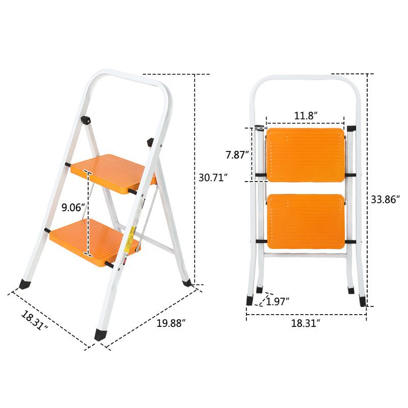 Lindcove 2 - Step Steel Lightweight Folding