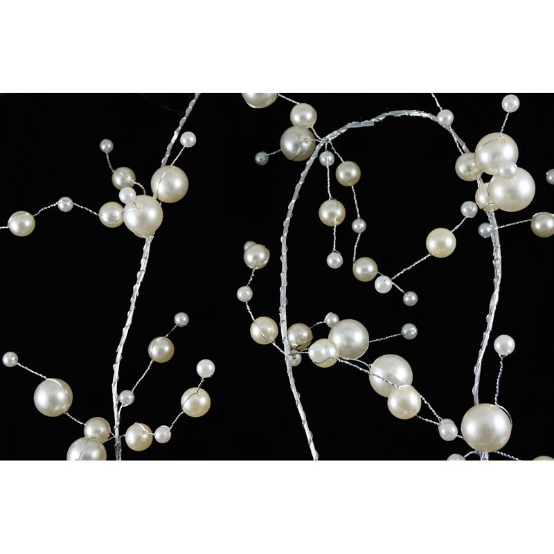 Guirlande perle blanche 6 pi, Perle