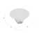 Avanicole Round Glass Top Dining Table