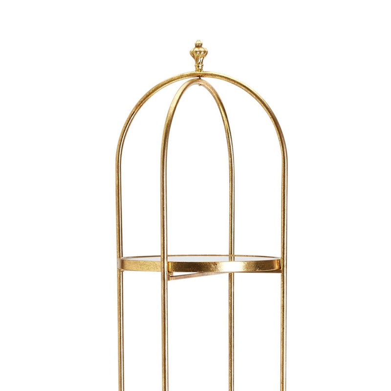 Nykera 15.75'' W Iron Shelving Unit