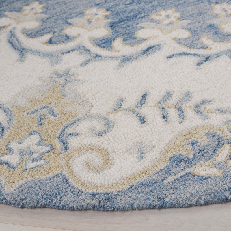 Tapis en laine Walbourne, Rond 6 pi