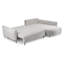 Bairo 3 Seater Fabric Reclining Sofa & Chaise-502604966-502604891