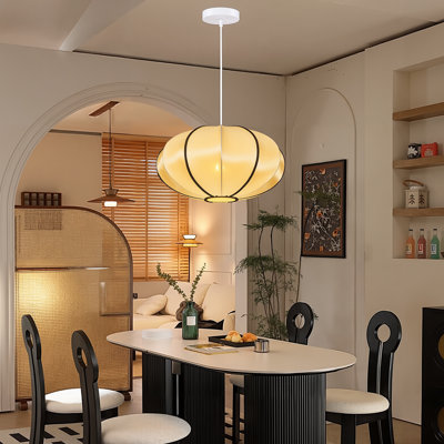 Luminaire suspendu 1 lumière Soie pour la cuisine