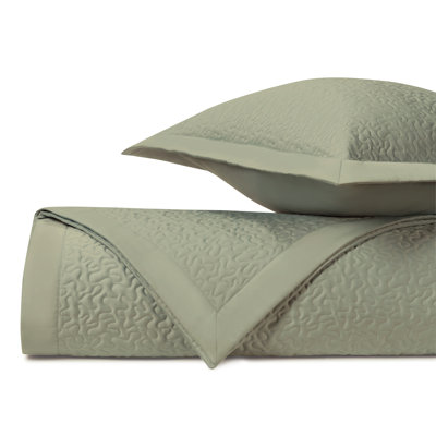 Vermicelli Quilted Sateen Coverlet Set