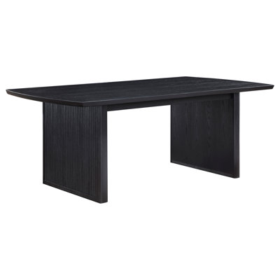 Mason Black With Removable Extension Leaf Dining Table