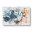 Snaefellsnes Coast in Iceland Watercolour - Wrapped Canvas-56660507
