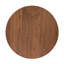 Table d'appoint contemporaine de style Mid-Century avec pieds fuselés, finition noyer chaleureux et fabrication durable