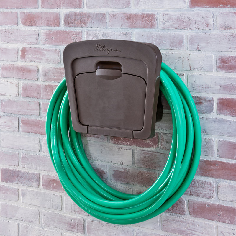 Porte-tuyau à fixation murale en plastique