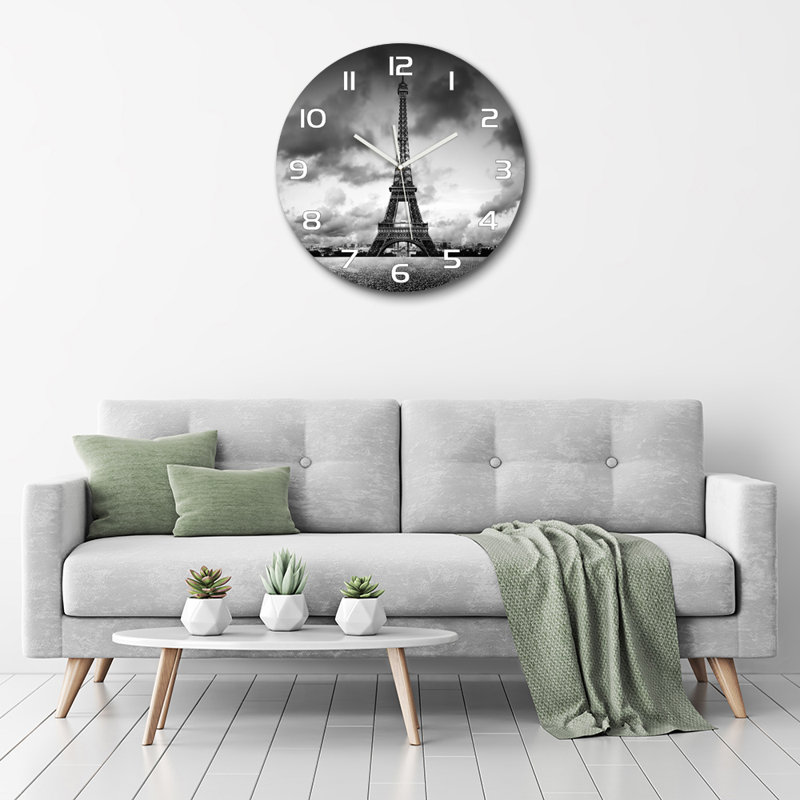 Jovell Glass Wall Clock