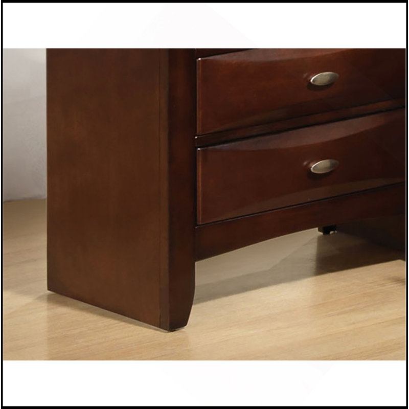 Mobilier de chambre à coucher 1 pièce, Cerisier