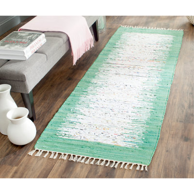 Parikh Hand Woven Cotton Abstract Rug