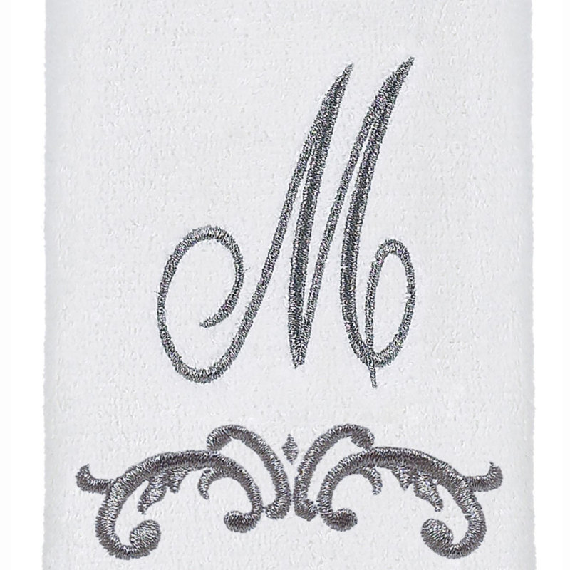 Avanti Linens Scroll Mono Fingertip Towel M