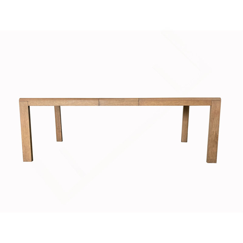 Leg Dining Table W/ Leaf - Latte