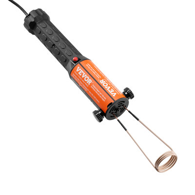 Ensemble de chauffage magnétique à induction, appareil de chauffage portatif à induction 1000 W 110 V avec bobines d'induction 10 PCS, extracteur de boulons de chauffage à induction sans flamme avec boîtier, adapté pour enlever les boulons et les écrous rouillés