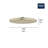 Cosmopolitan Pressure Balance Rain Shower Set-87378820