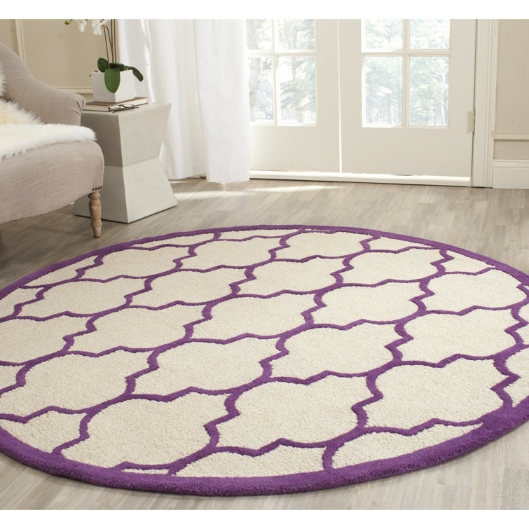 Cannen Hand Tufted Wool Geometric Rug