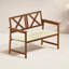 Banc de jardin en bois Arlen