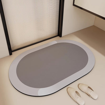 Absorbent Non-Slip Quick-Dry Bathroom Rug
