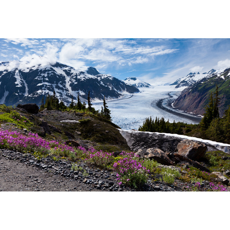 Salmon Glacier by Devonyu - Wrapped Canvas Print, 20cm H x 30cm W x 3.8cm D