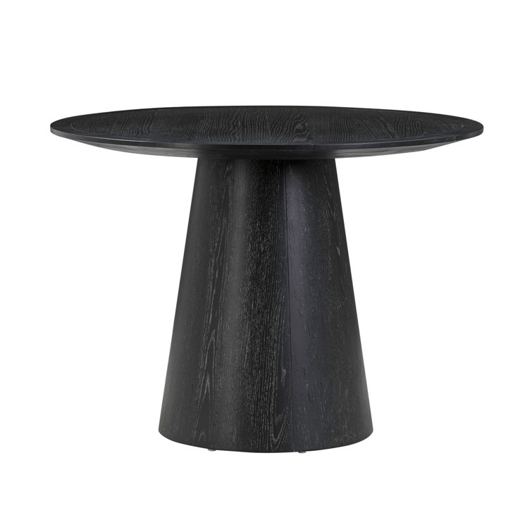 Hokku Designs Kamai Round Solid Wood Dining Table - Wayfair Canada
