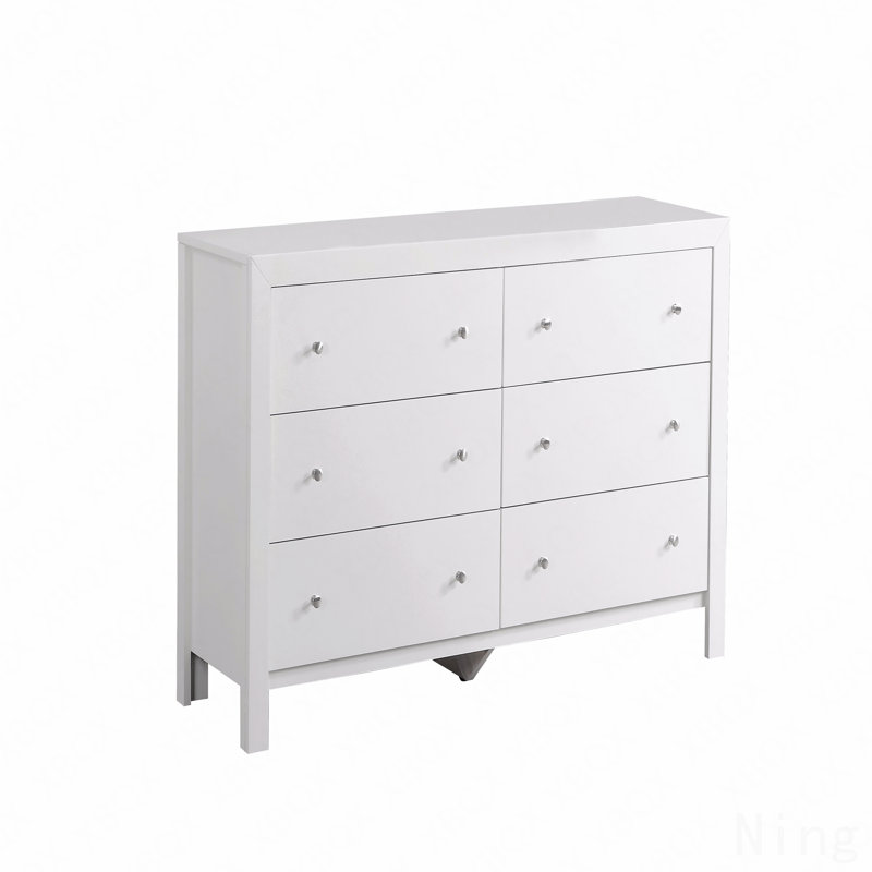 Commode transitionnelle élégante, White