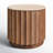 Gaige Travertine Top End Table