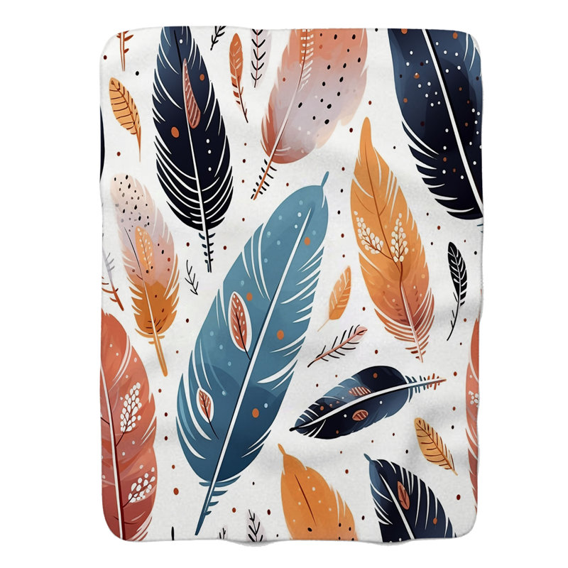 Boho Wings - 1 Piece Premium Blanket, Twin