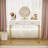 Vanity Desk with 2 Drawers-1165947349