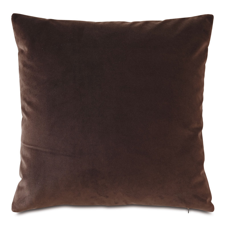 Tudor Square Pillow Cover & Insert, Cocoa