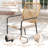 7-Pieces Patio Round Outdoor Dining Set With Wicker Stackable Chair-903442478