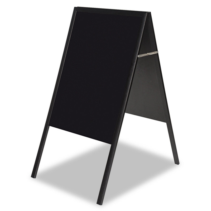 Tableau noir sur pied magnétique mastervision