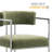 Huron Curved Back Fabric And Metal Counter Stool-109758094