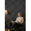 Papier peint botanique gris anthracite Moody-129451811