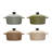 Creative Co-Op 4 Piece Stoneware Bakeware Set
