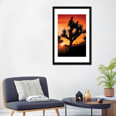 « joshua tree views v », impression sur toile