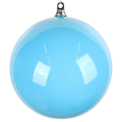 10" Light Blue Enamel Ball