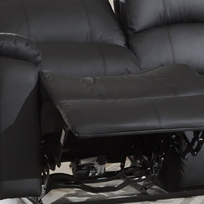 Manervia 3 Seater Faux Leather Reclining Sofa