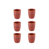 Gemstone Coral Stoneware Espresso Cup
