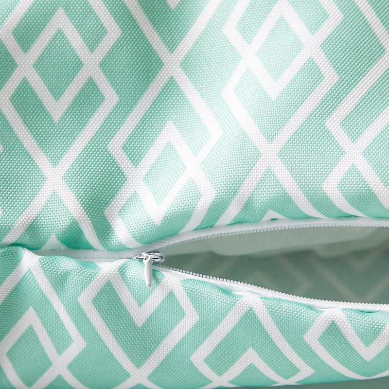 Housse de coussin d'extérieur AQUA DIAMOND 18X18 / 2