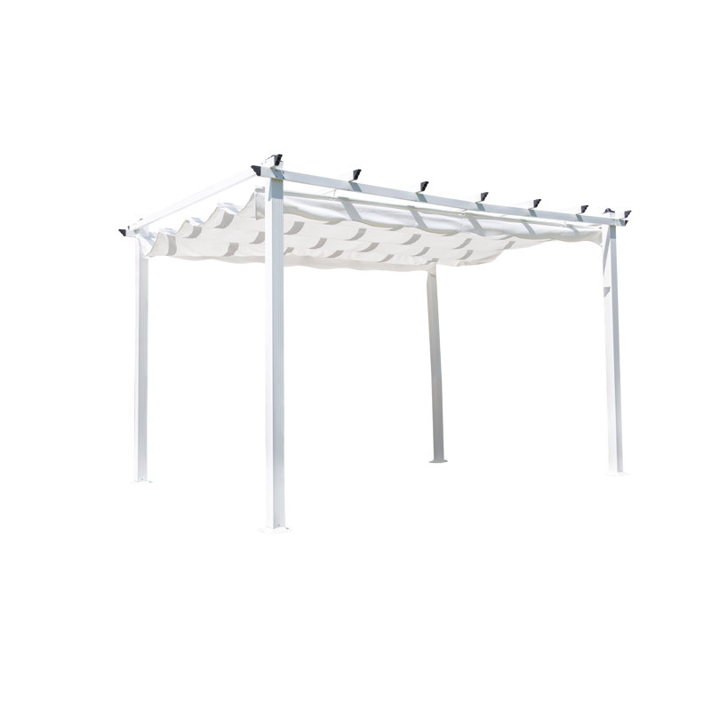 Hanah 3.95m x 2.95m Aluminum Pergola