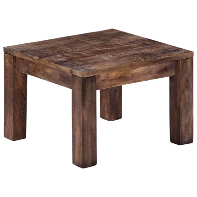 Mikaia Solid Wood Four Leg Coffee Table