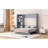 Murphy Bed With Shelves, Wardrobe, And LED Lights For Space-Saving And Multi-Functionality-1372574773-1372574775