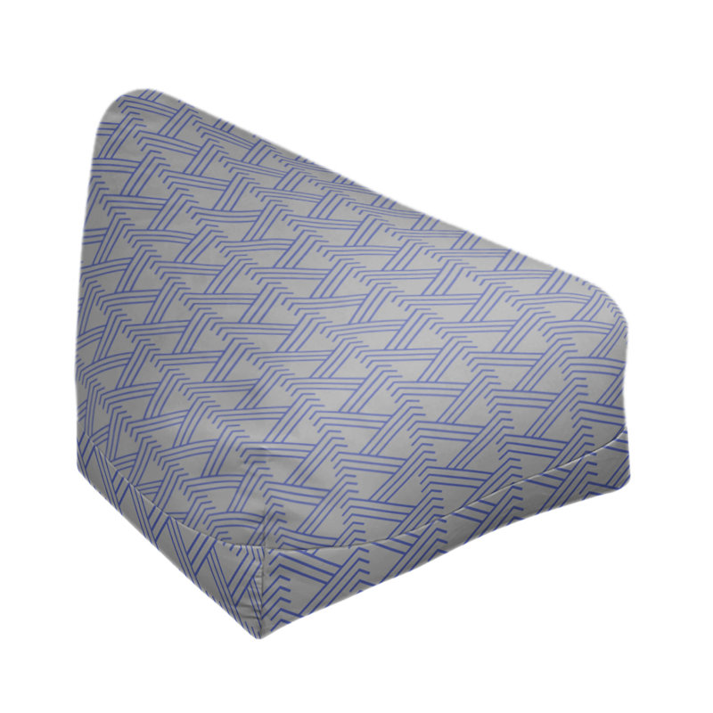 Housse de sac de pois classic, H 27 po x L 30 po x P 25 po, Gris / bleu, Pas de bourre