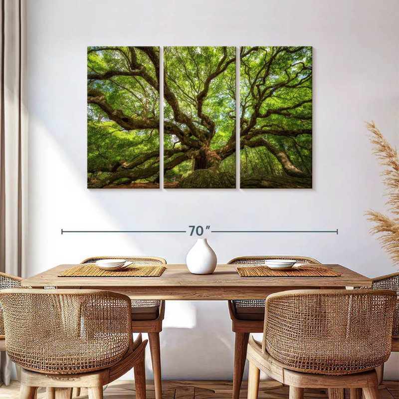 Harnek Oak Tree In South Carolina, 36" H x 57" W