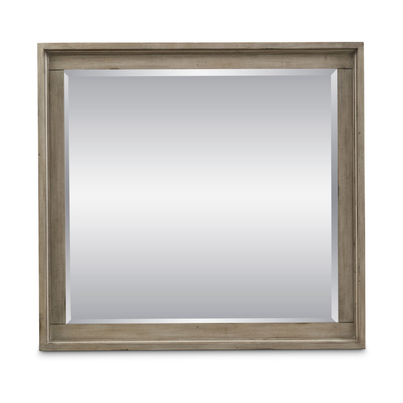 Miroir, aucun assemblage requis, finition gris verger